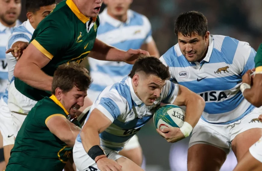 Los Pumas perdieron contra Sudáfrica