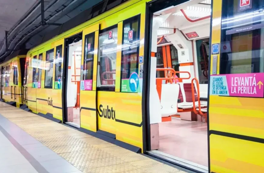 Paro escalonado de subte