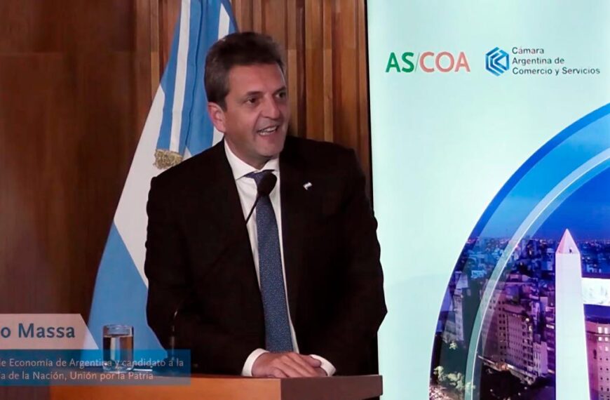 Massa destacó tener una política internacional abierta a todas las…