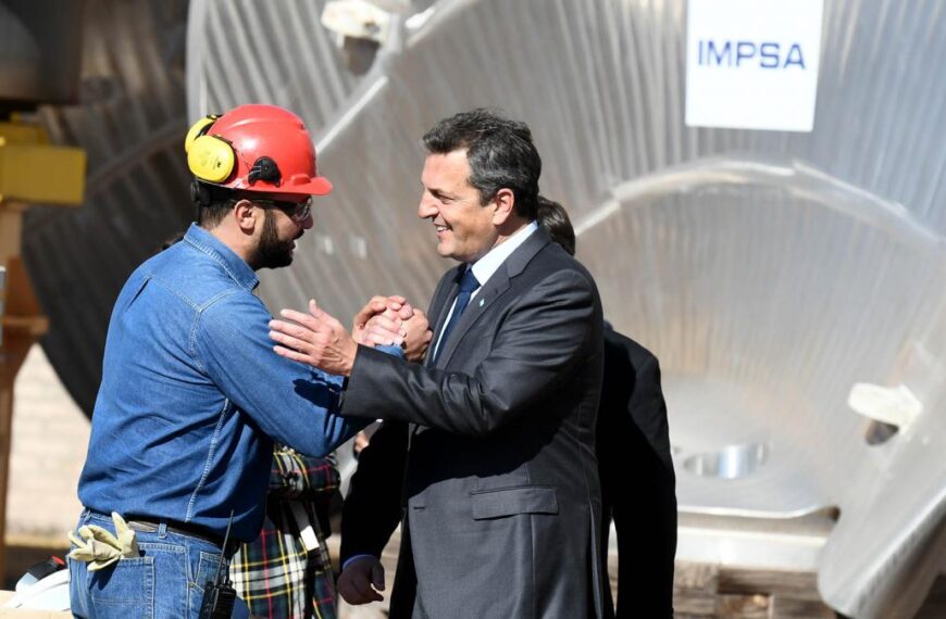 Massa continúa la campaña en Mendoza