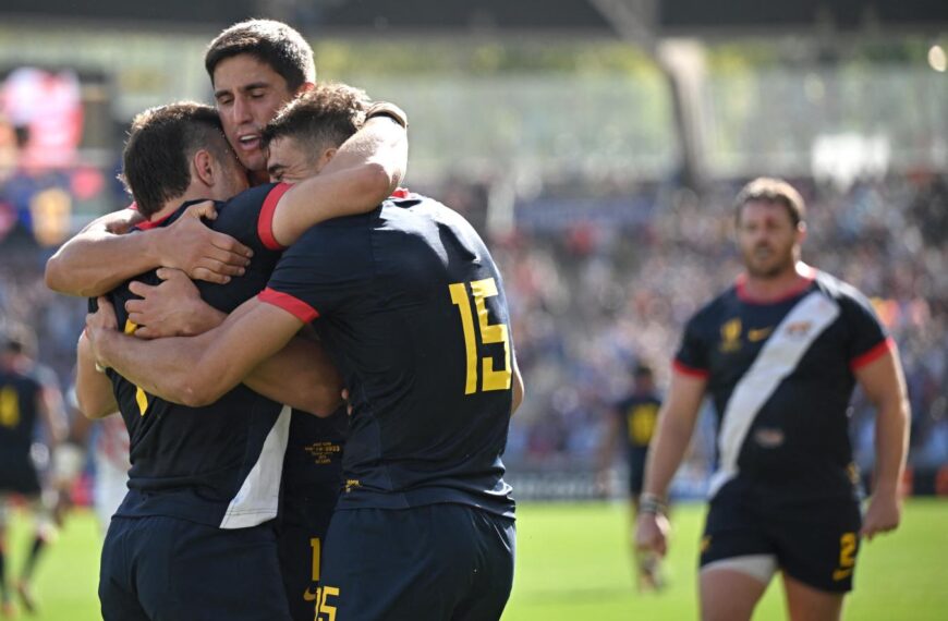 Los Pumas vencieron a Japón y están en cuartos de final…