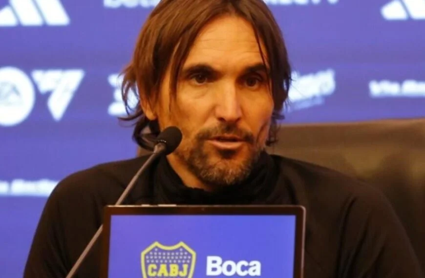 Boca anunció a Diego Martínez como su nuevo DT