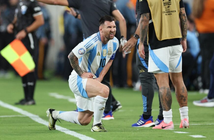 Preocupación en la Selección por una posible lesión de Leo&hellip;