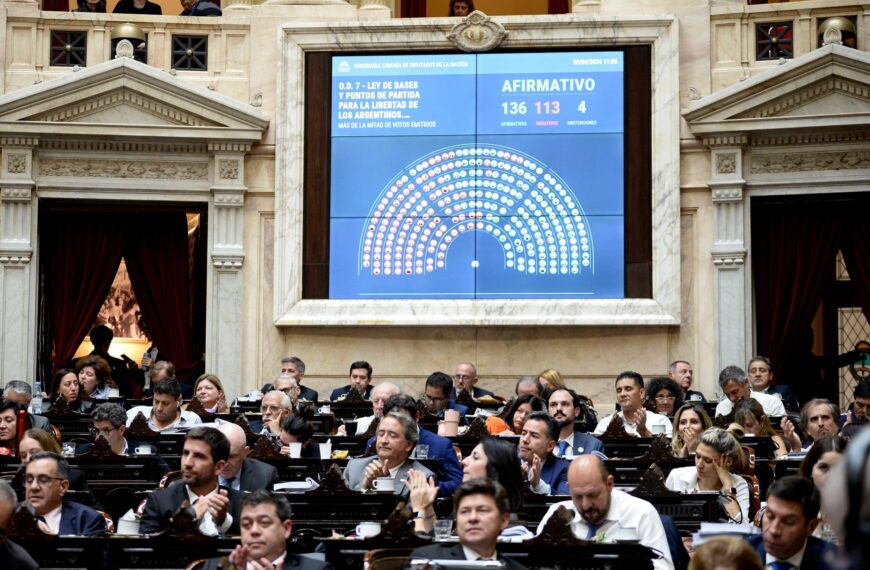 Ley Bases: Diputados convocará al plenario de comisiones para el&hellip;