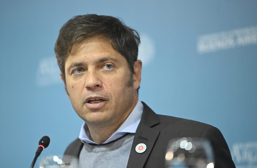 Kicillof anunció un proyecto de ley para crear un RIGI…