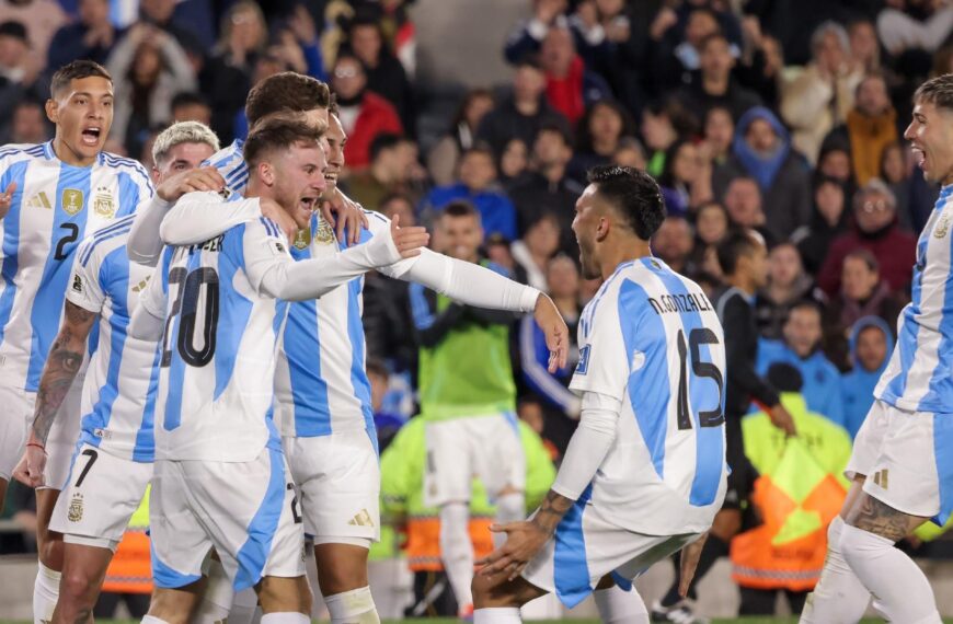 Sin Messi ni Di María, Argentina goleó 3 – 0…