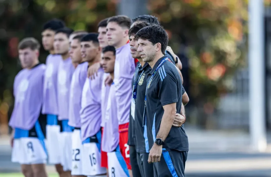 Argentina Sub 20 vs. Ecuador por el Sudamericano 2025