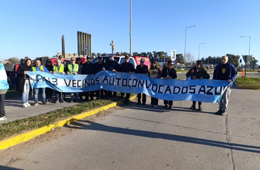 Autoconvocados protestan por el deterioro de las rutas nacionales 3&hellip;