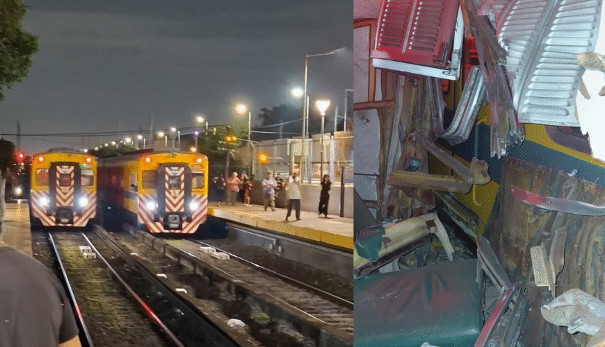 Choque de trenes en San Miguel: los heridos fueron dados…