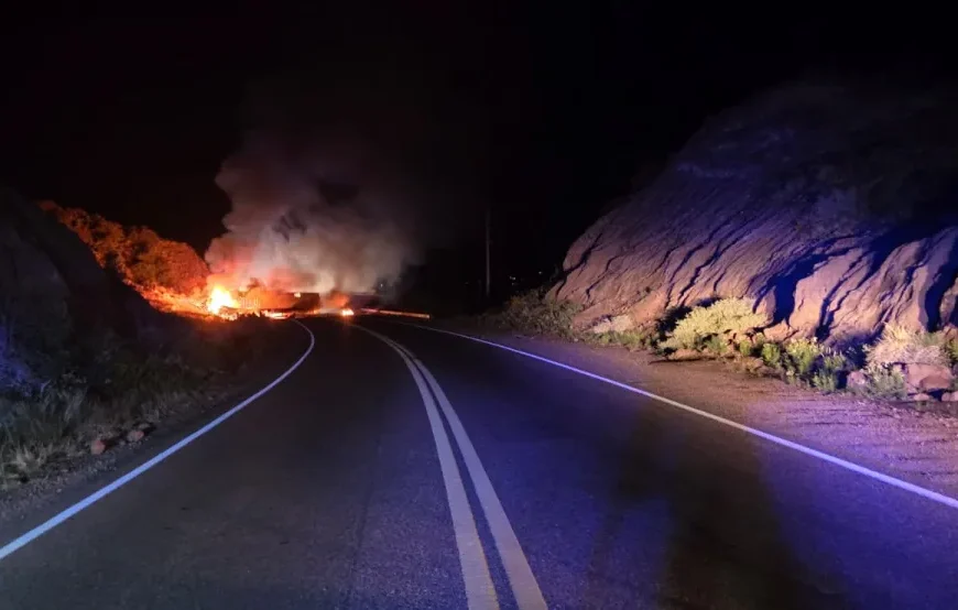 Tragedia en Potrerillos: dos camioneros murieron en un triple choque…