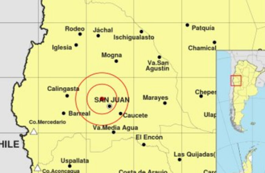 Temblor en San Juan: un sismo de 4,9 grados&hellip;