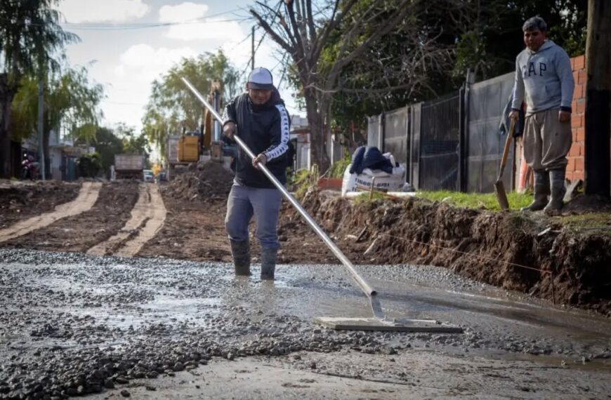 Avanzan las obras en Quilmes y crece la pavimentación&hellip;