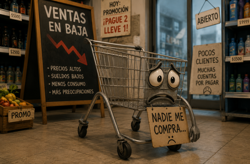 Las ventas minoristas pyme volvieron a caer en abril&hellip;